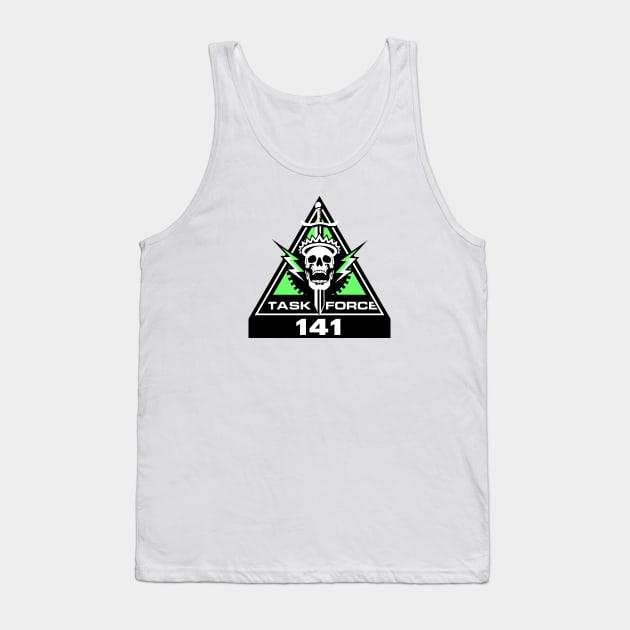 Call of Duty Modern Warfare 2 Task Force 141 emblem Tank Top by MaxDeSanje 